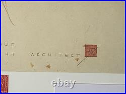Frank Lloyd Wright Framed Poster The Donahoe Project