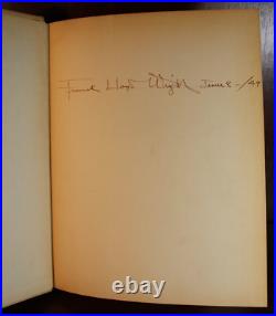 Frank Lloyd Wright / Genius and the Mobocracy Signed 1st Edition 1949