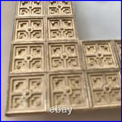 Frank Lloyd Wright Gold Decorative Photo Frame 3.3in