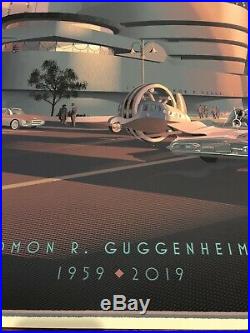 Frank Lloyd Wright Guggenheim Museum by Laurent Durieux Spoke Art Mondo