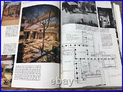 Frank Lloyd Wright HOUSE BEAUTIFUL 2 Bound Magazines Nov 1955 & Oct 1959