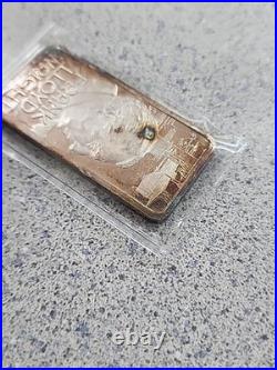 Frank Lloyd Wright Hamilton Mint Greatest Americans 1 Troy oz. 999 Silver Bar