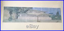 Frank Lloyd Wright Henderson House Architectural rendering print
