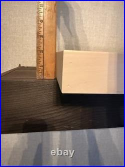 Frank Lloyd Wright Hollyhock House Needlepoint Textile Art Framed 12x24