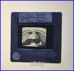 Frank Lloyd Wright Home & Studio Oak Park Architecture 35mm Glass Slides Lot 47 Frank Lloyd Wright Home & Studio Oak Park Architecture 35mm Glass Slides Lot 47