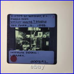 Frank Lloyd Wright Home & Studio Oak Park Architecture 35mm Glass Slides Lot 47 Frank Lloyd Wright Home & Studio Oak Park Architecture 35mm Glass Slides Lot 47