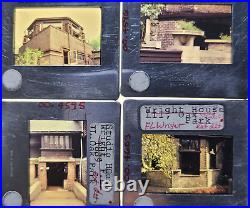 Frank Lloyd Wright Home & Studio Oak Park Architecture 35mm Glass Slides Lot 47 Frank Lloyd Wright Home & Studio Oak Park Architecture 35mm Glass Slides Lot 47