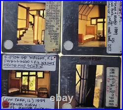 Frank Lloyd Wright Home & Studio Oak Park Architecture 35mm Glass Slides Lot 47 Frank Lloyd Wright Home & Studio Oak Park Architecture 35mm Glass Slides Lot 47