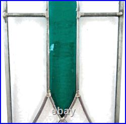 Frank Lloyd Wright-Inspired Craftsman Style Stained Glass Panel 36 in. By 8 in