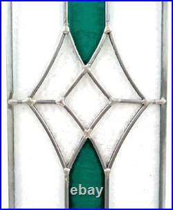 Frank Lloyd Wright-Inspired Craftsman Style Stained Glass Panel 36 in. By 8 in