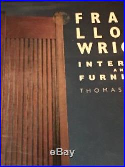 Frank Lloyd Wright Interiors And Furniture Heinz 1994 Academy Press Hardcover