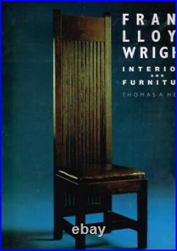 Frank Lloyd Wright Interiors & Furniture Thomas A. Heinz (Hardback)