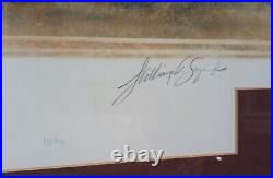 Frank Lloyd Wright/Johnson Wax 100th Anni. Great Workroom Ltd Ed Print Rare