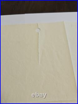 Frank Lloyd Wright LOMBARD Street PROVENANCE Taliesin EMBOSSED Stationery