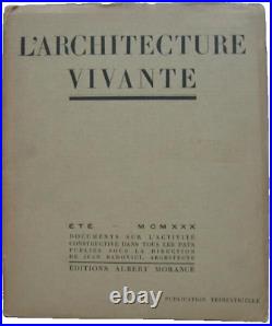 Frank Lloyd Wright L'Architecture Vivante 1930 No. 28 Rare Book