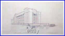 Frank Lloyd Wright Limited Edition Lithograph 52x38 Larkin Company Buffalo 1903