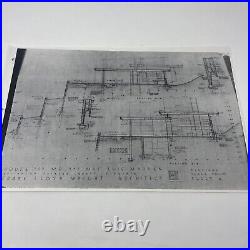 Frank Lloyd Wright Luis Marden House Drawings Plans Blueprints