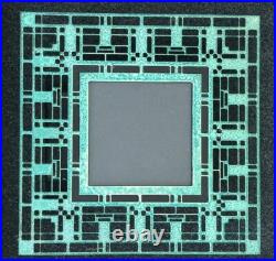 Frank Lloyd Wright Luxfer Prism Molded Glass Panel Framed Wall Art