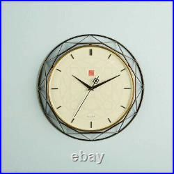 Frank Lloyd Wright Luxfer Prism Wall Clock bronze-finished 14 diameter