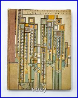 Frank Lloyd Wright / MODERN ARCHITECTURE 1st Edition 1931