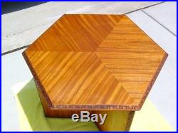Frank Lloyd Wright Mahogany Lamp Table Vintage Henredon VG to Exc Condition