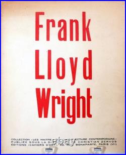 Frank Lloyd Wright Maitres de l'Architecture Contemporaine no 1