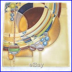 Frank Lloyd Wright March Balloon Ceramic Trivet/Wall Tile Motawi Tileworks EUC