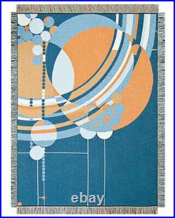 Frank Lloyd Wright March Balloons Tapestry Throw