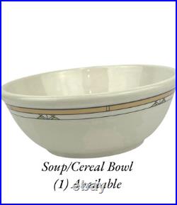 Frank Lloyd Wright Martin House Buffalo China Restaurant Ware Bowls Plates Mugs