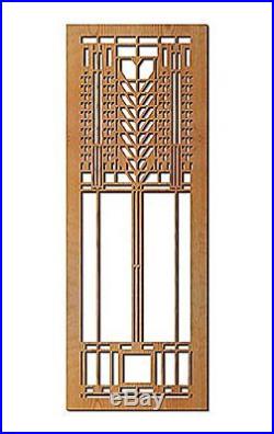 Frank Lloyd Wright Martin House Tree of Life Wood Art Screen Wall Panel, New