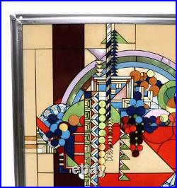 Frank Lloyd Wright May Basket Stained Glass Glass Masters F/S From Japan