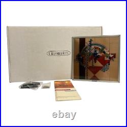 Frank Lloyd Wright May Basket Stained Glass by Glassmasters New in Box Rare