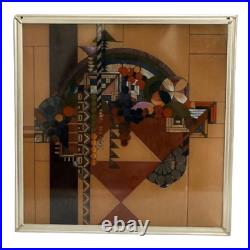 Frank Lloyd Wright May Basket Stained Glass by Glassmasters New in Box Rare