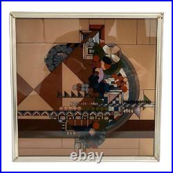 Frank Lloyd Wright May Basket Stained Glass by Glassmasters New in Box Rare
