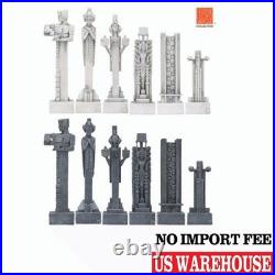 Frank Lloyd Wright Midway Gardens Chess Set Resin Sprites Art Deco Pieces