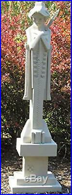 Frank Lloyd Wright Midway Gardens Sprite Statue With Baton And Pedestal (42 H)