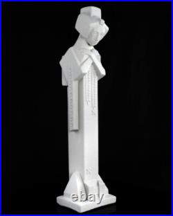 Frank Lloyd Wright Midway Gardens Tabletop Sprite Cast Stone Statue 12