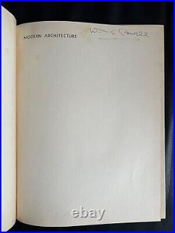 Frank Lloyd Wright, Modern Architecture (1931)