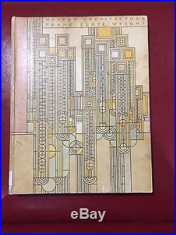 Frank Lloyd Wright Modern Architecture The Kahn Lectures 1st Edition ex library