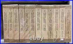 Frank Lloyd Wright Monograph 12 vols Yukio Futagawa A. D. A. Edita Tokyo From Japan