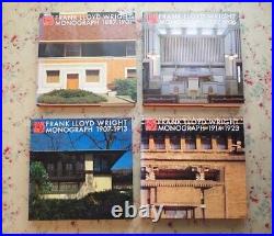 Frank Lloyd Wright Monograph 12 vols Yukio Futagawa Bruce Pfeiffer with cover jP