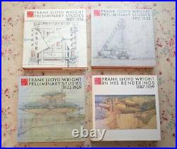 Frank Lloyd Wright Monograph 12 vols Yukio Futagawa Bruce Pfeiffer with cover jP