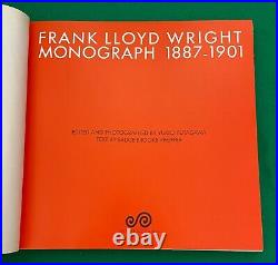 Frank Lloyd Wright Monograph 1887-1901 Vol 1 Hardcover Futagawa A. D. A. Edita Frank Lloyd Wright Monograph 1887-1901 Vol 1 Hardcover Futagawa A. D. A. Edita