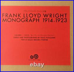 Frank Lloyd Wright Monograph 1914-1923 Architecture Book Japan Edition Used JPN
