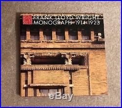 Frank Lloyd Wright Monograph 1914-1923 JP OVERSIZED Hardcover In box