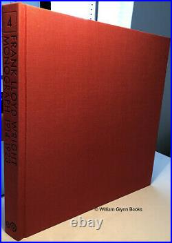 Frank Lloyd Wright Monograph 1914-1923 Scarce in original box Imperial Ennis