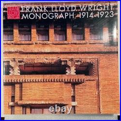 Frank Lloyd Wright Monograph 1914-1923 Volume 4 No box, aged and dirt JPN