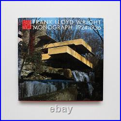 Frank Lloyd Wright Monograph 1924 1936 Architecture Book