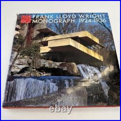 Frank Lloyd Wright Monograph 1924-1936 Complete Works HCDJ