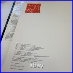 Frank Lloyd Wright Monograph 1924-1936 Complete Works HCDJ